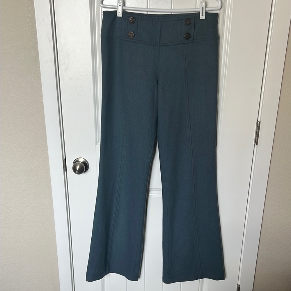 Sanctuary grayish blue Wool Blend Trousers
